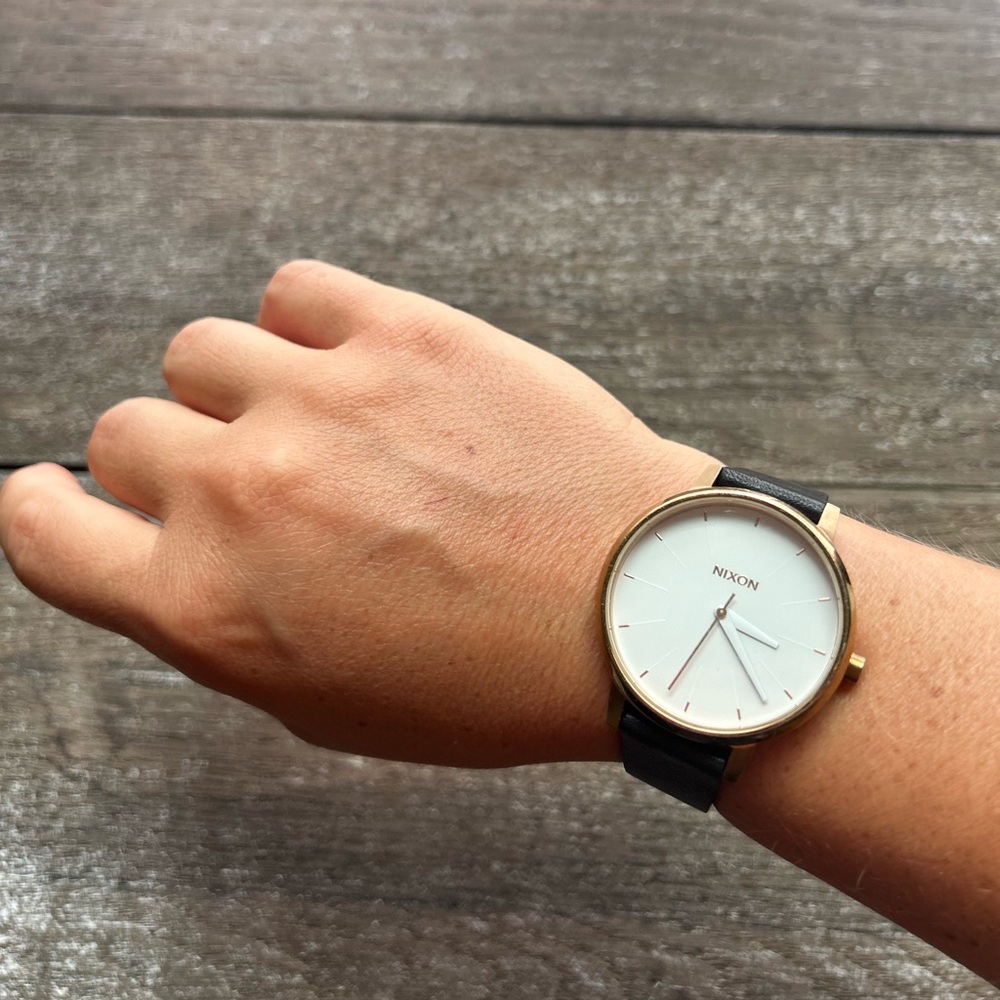 Nixon Kensington watch black/gold